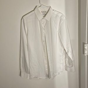 Calvin Klein Xtreme Slim Fit White Dress Shirt (16-16.5|L|32/33)